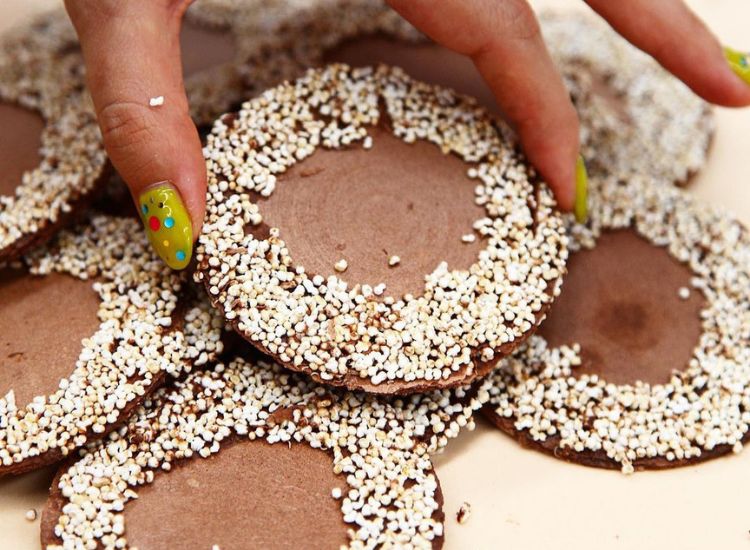 Obleas de amaranto galette mexicaine